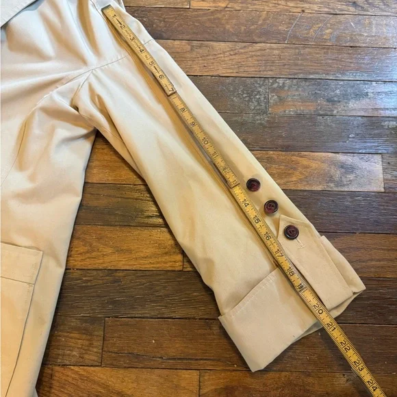 Women's Tan Button-Up Jacket - Picture 10 of 15